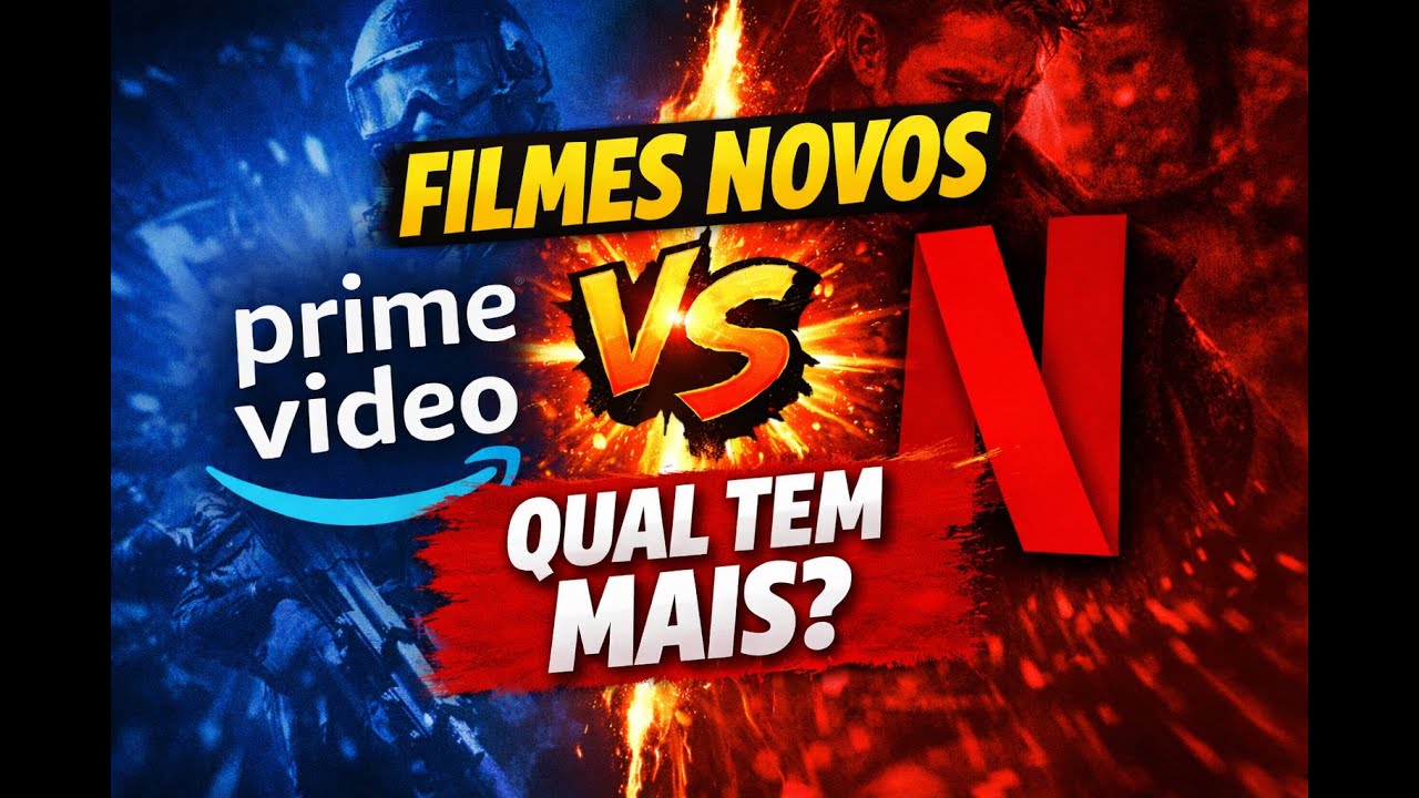 Prime ou Netflix: Qual Tem Mais Filmes Que Prestam em 2026?  #amazonprime #netflix #primevideo