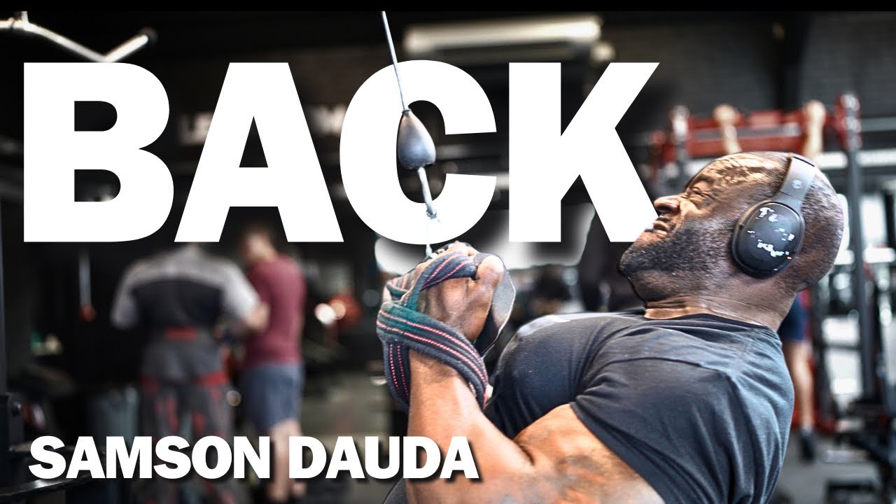 Off season Back workout | Samson Dauda