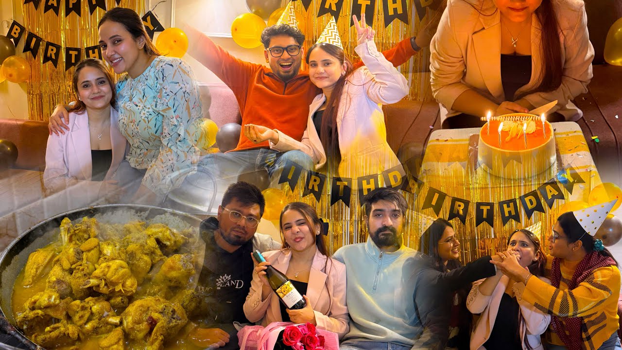 Ranna korlam koto kichu || Boner birthday celebration 