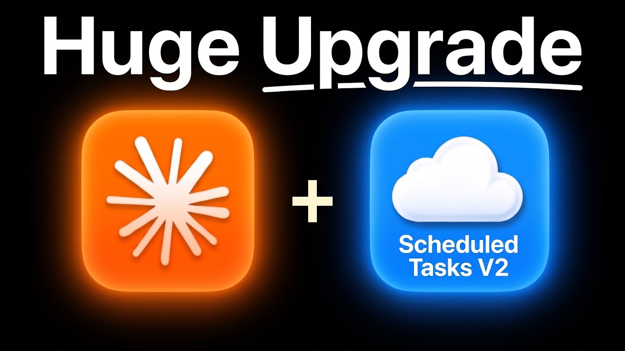 Claude Cowork Just Went Fully Hands-Off (Scheduled Tasks V2)