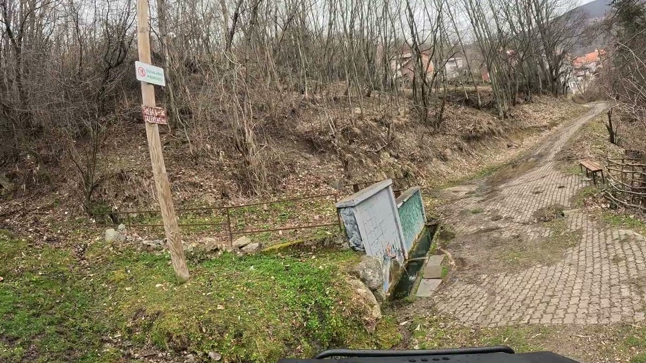 GORA SO PRAZNE SELA -- ORCUSA - NA GRANICA SO ALBANIJA
