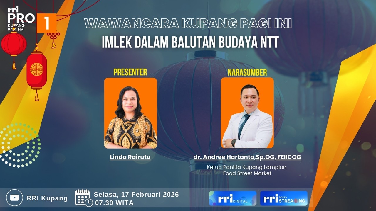 [LIVE] IMLEK DALAM BALUTAN BUDAYA NTT - WAWANCARA KUPANG PAGI INI | RRI KUPANG