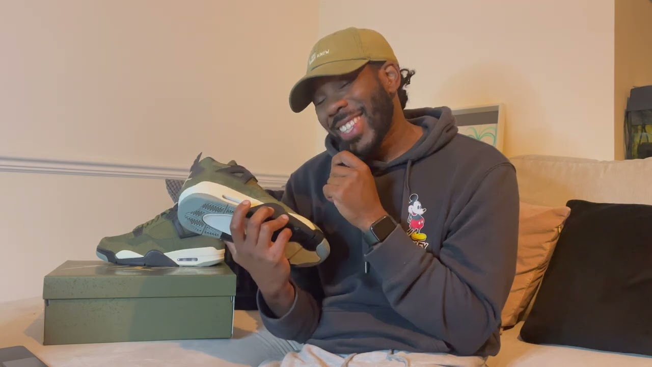 I COULDN’T PASS ON THESE!? Air Jordan 4  SE ‘Craft Olive’