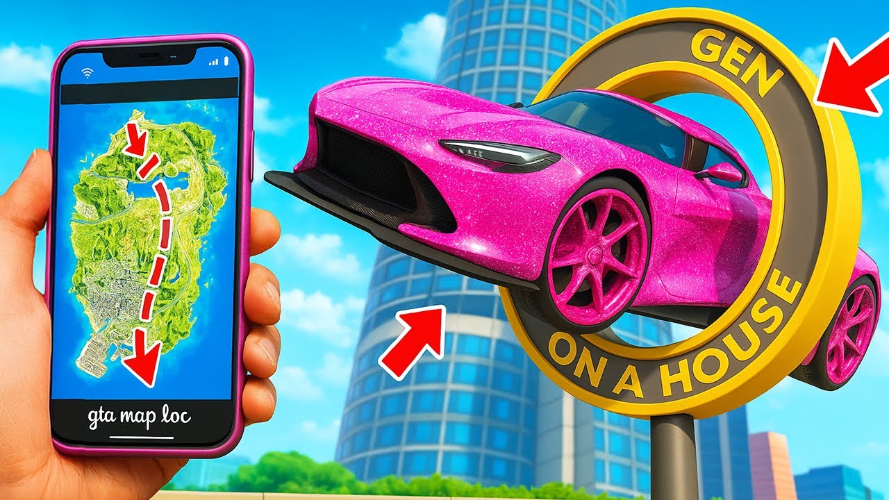 642 IQ VERSTECK von OP MÄDCHEN AUTO in GTA 5 (Hide & Seek)
