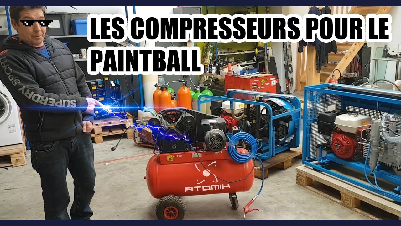 Compresseurs pour le paintball