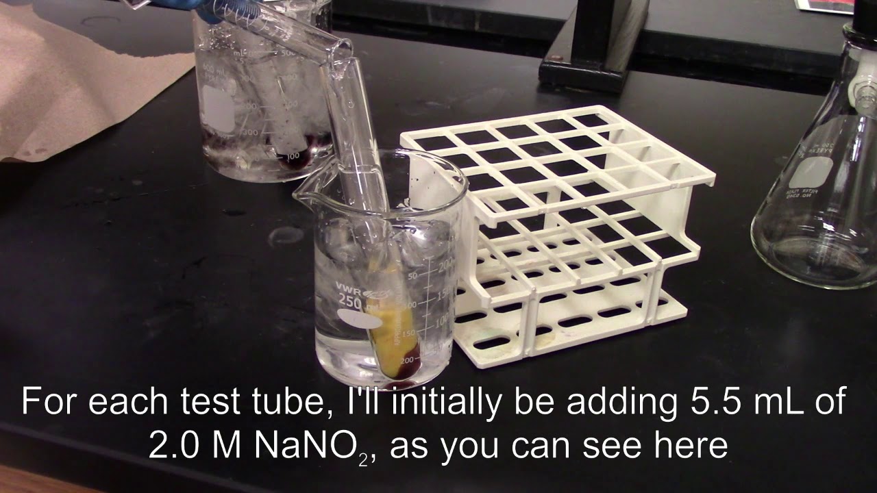 Azo Dye Synthesis: Synthesis of Diazonium Salt