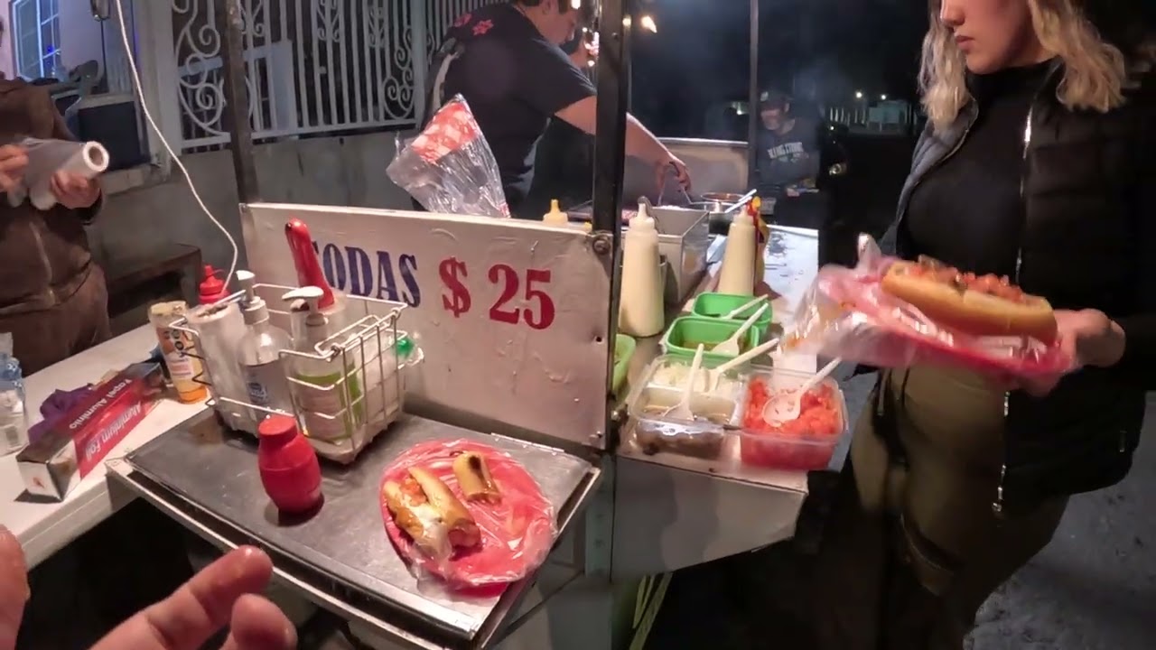 Fuimos a comer hot dog