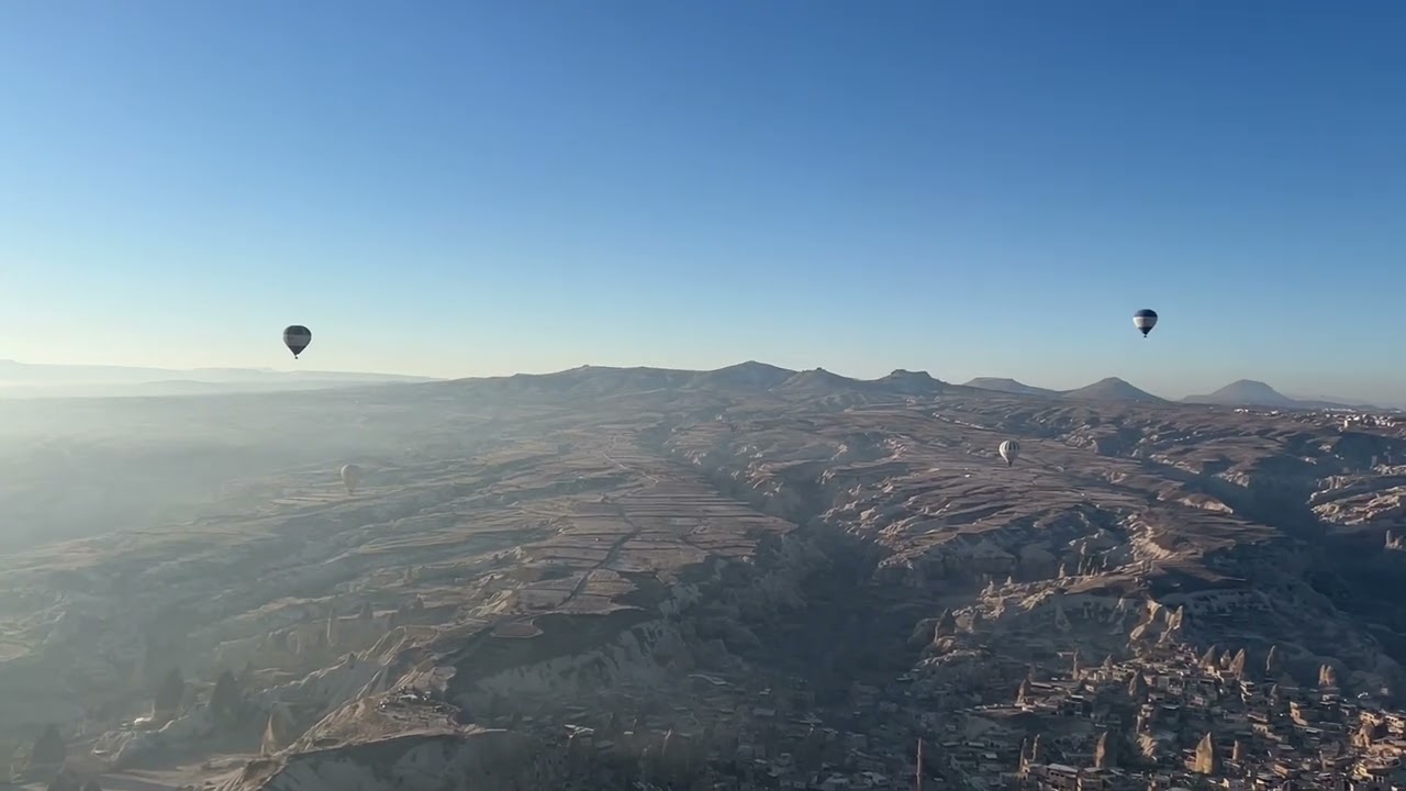 Kappadokya sharlarida parvoz #Cappadocia