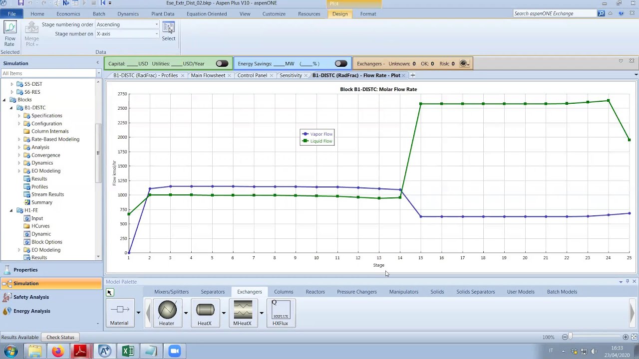 Extractive Distillation using Aspen Plus 1/4