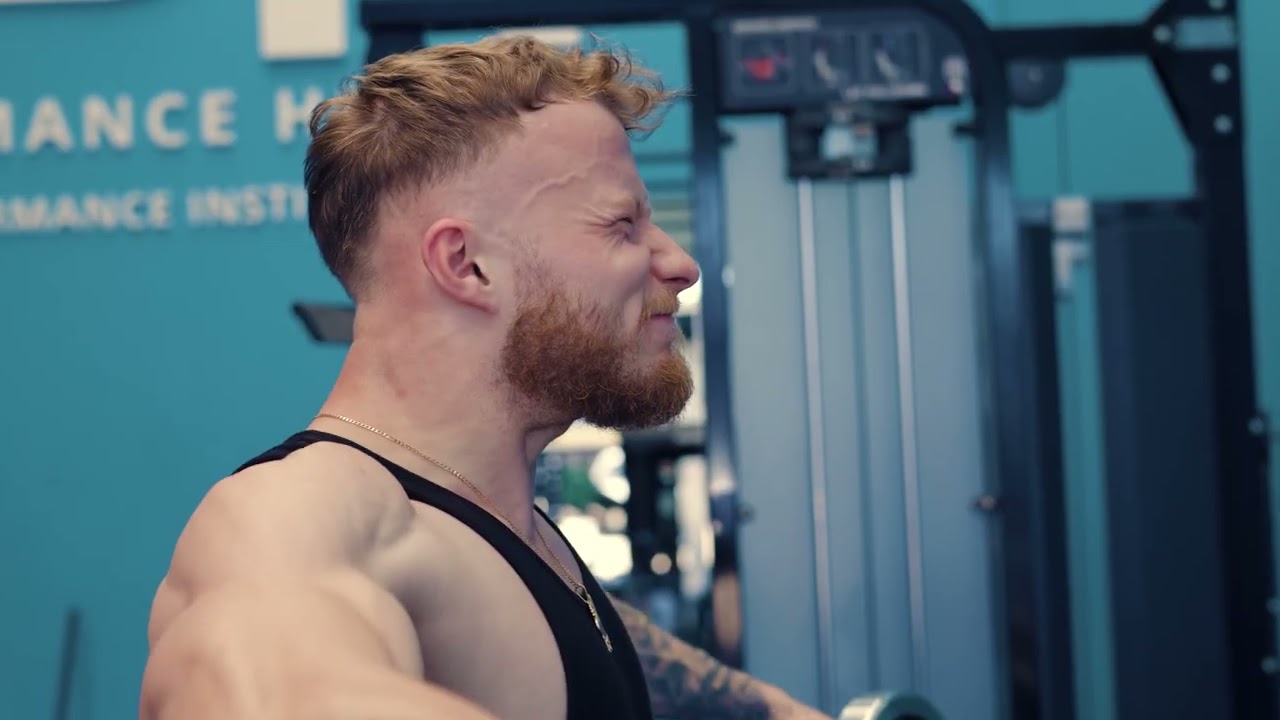 ICN Pro Mens Physique Athlete: Bailey's Workout Highlights