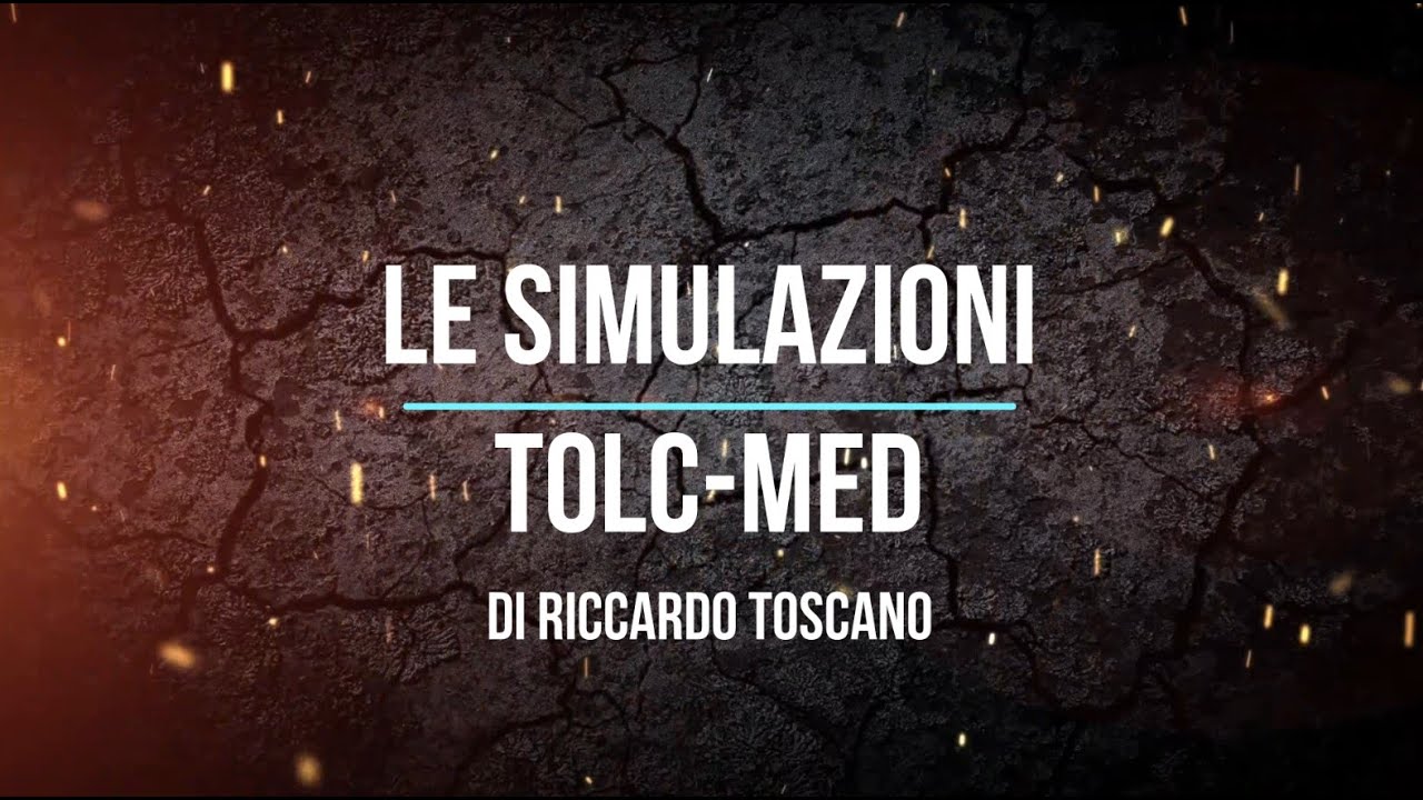 [TRAILER] Le simulazioni TOLC-MED di Riccardo Toscano in stile Cisia