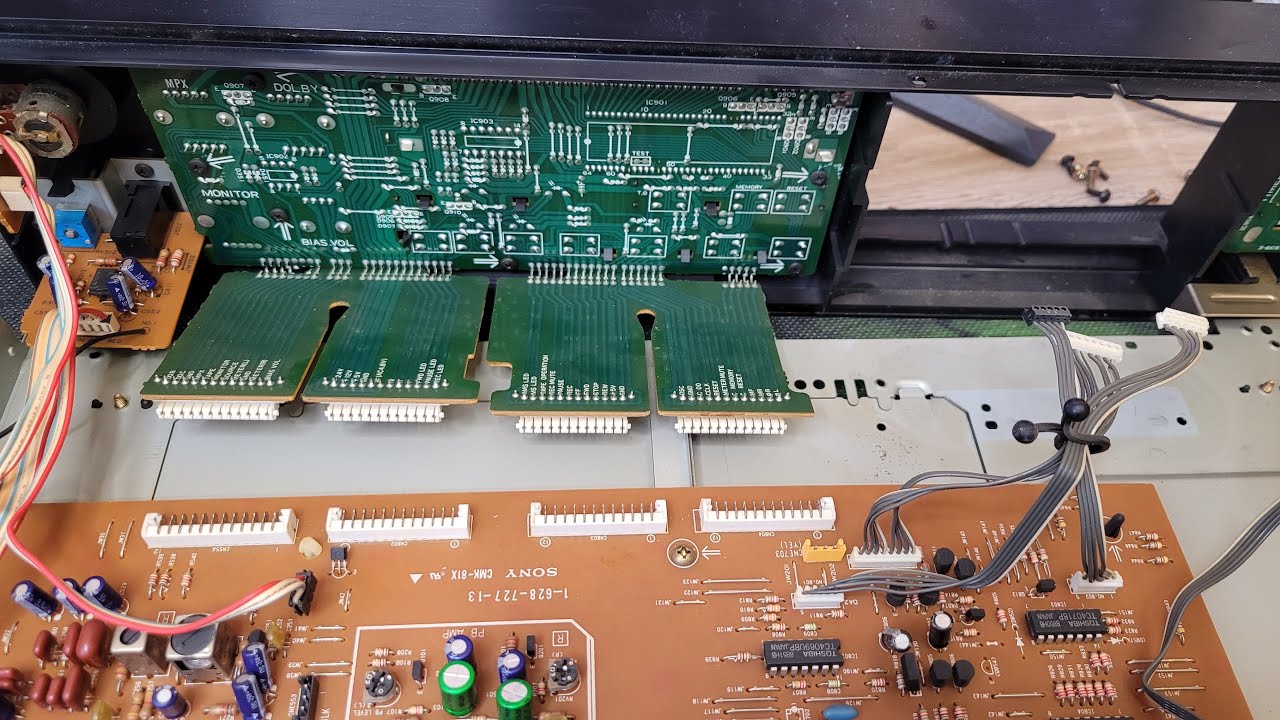SONY TC-K500 Полная профилактика 01