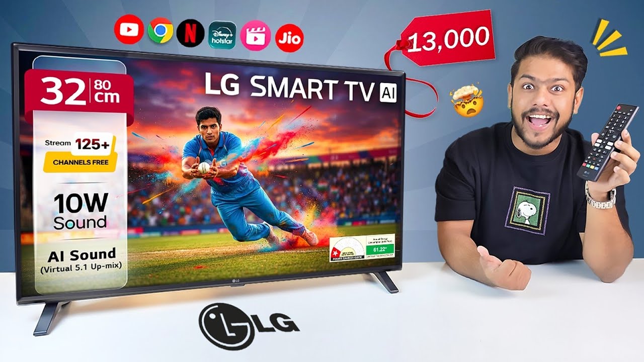 LG 32&rdquo; HD LED Smart TV @ ₹12,500 😲 Best Smart TV Under 15K?