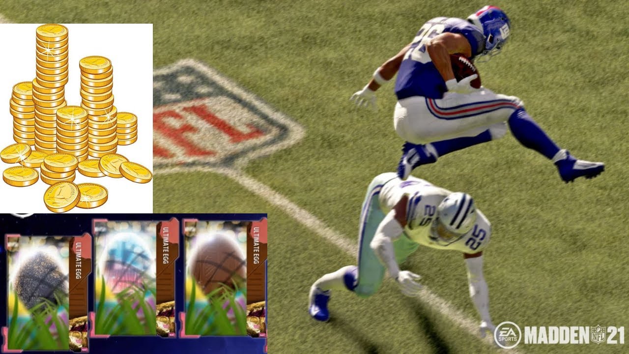 Madden 21 Ultimate Team Opening all the eggs + huge spending spree