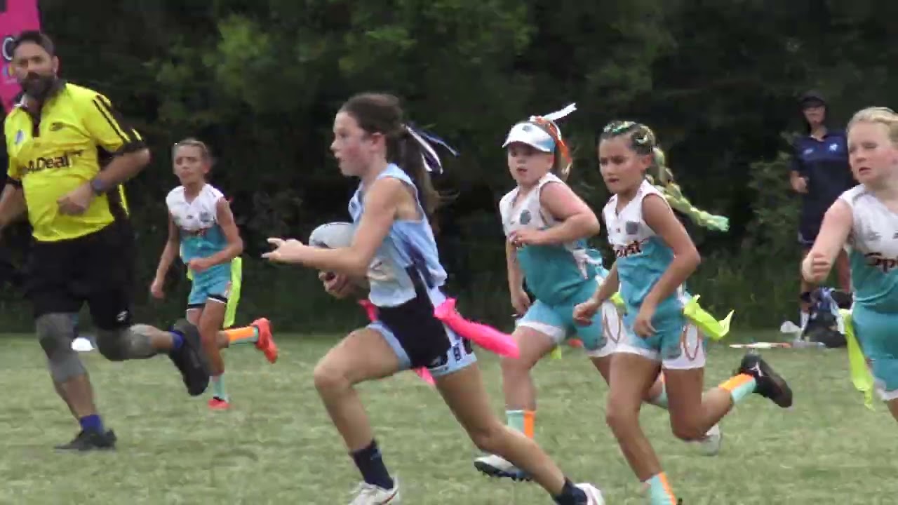 FULLGAME: Shellharbour Spirt v Central Coast South |  U10 Girls | Junior Oztag Championship 2026