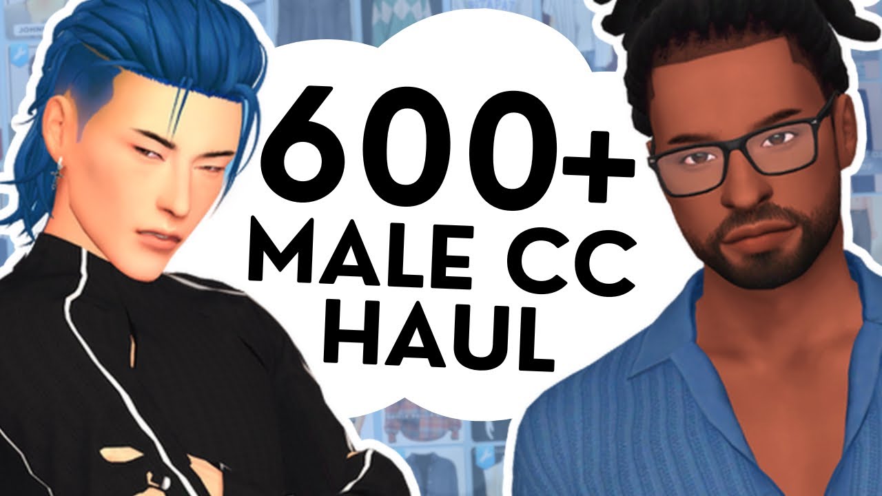 MY FULL MALE CC COLLECTION (600+ Links!) | Sims 4