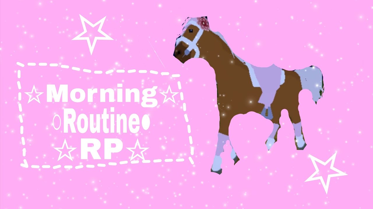 ☆Teddy's morning routine horse valley RP☆