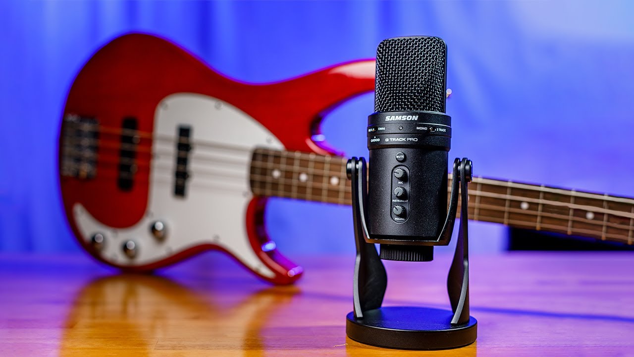 🎙 Samson G-TRACK PRO Review | This Mic Rocks!  🎙