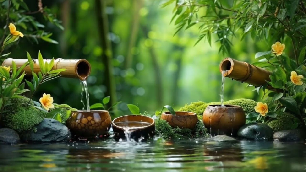 Relaxing Music for Stress Relief, Calm, Study | Beautiful Nature & Water Sounds
