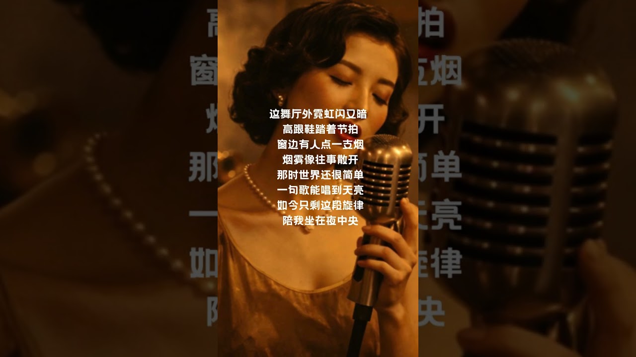 夜上海的旧时光 #sunoai #翻唱 #大陸歌 #音樂 #必听热门歌曲 #华语歌曲 #cover #分享