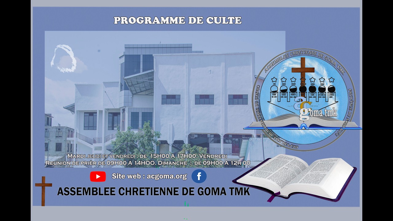 2026 02 10 Mardi. Frère Jean Mundeke. DANS LE CIEL, COMME SUR LA TERRE. Assemblée Chrétienne de Goma