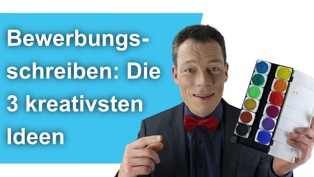 Bewerbungsschreiben: Die 3 kreativsten Ideen aller Zeiten. Bewerbung schreiben. // M. Wehrle