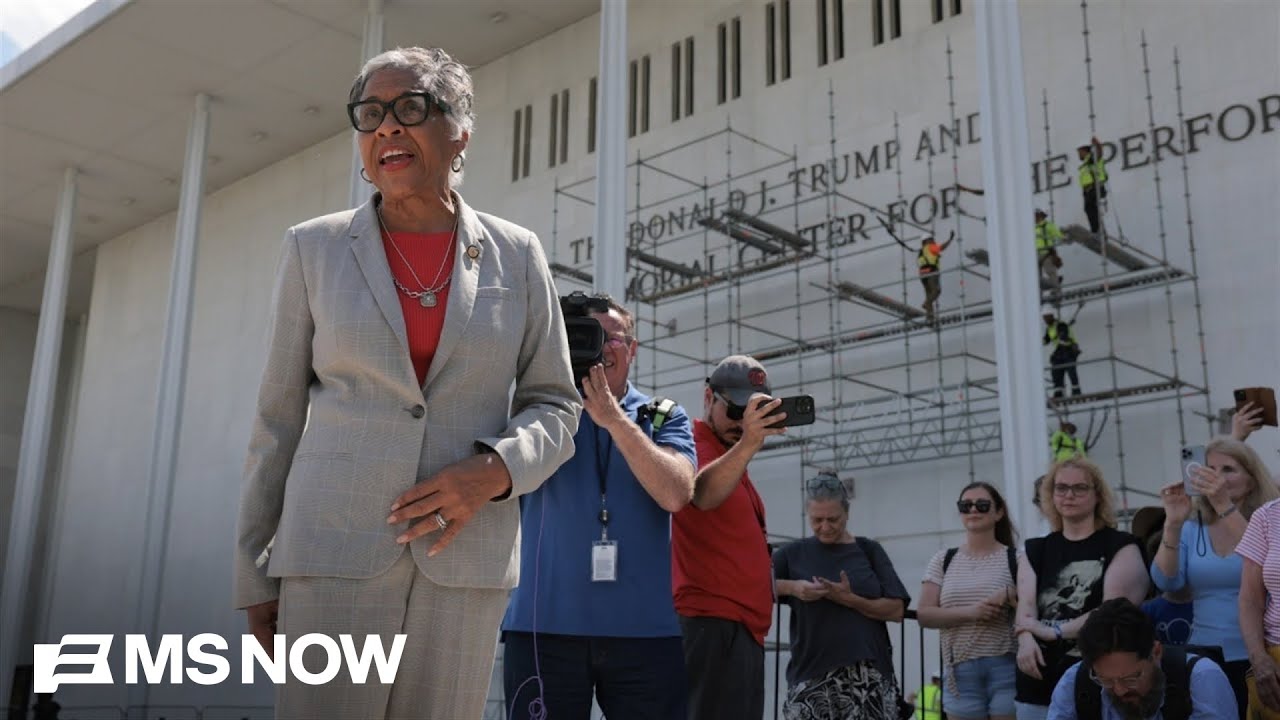 'It's all about the rule of law': Rep. Beatty on watching Trump's name come off the Kennedy Center