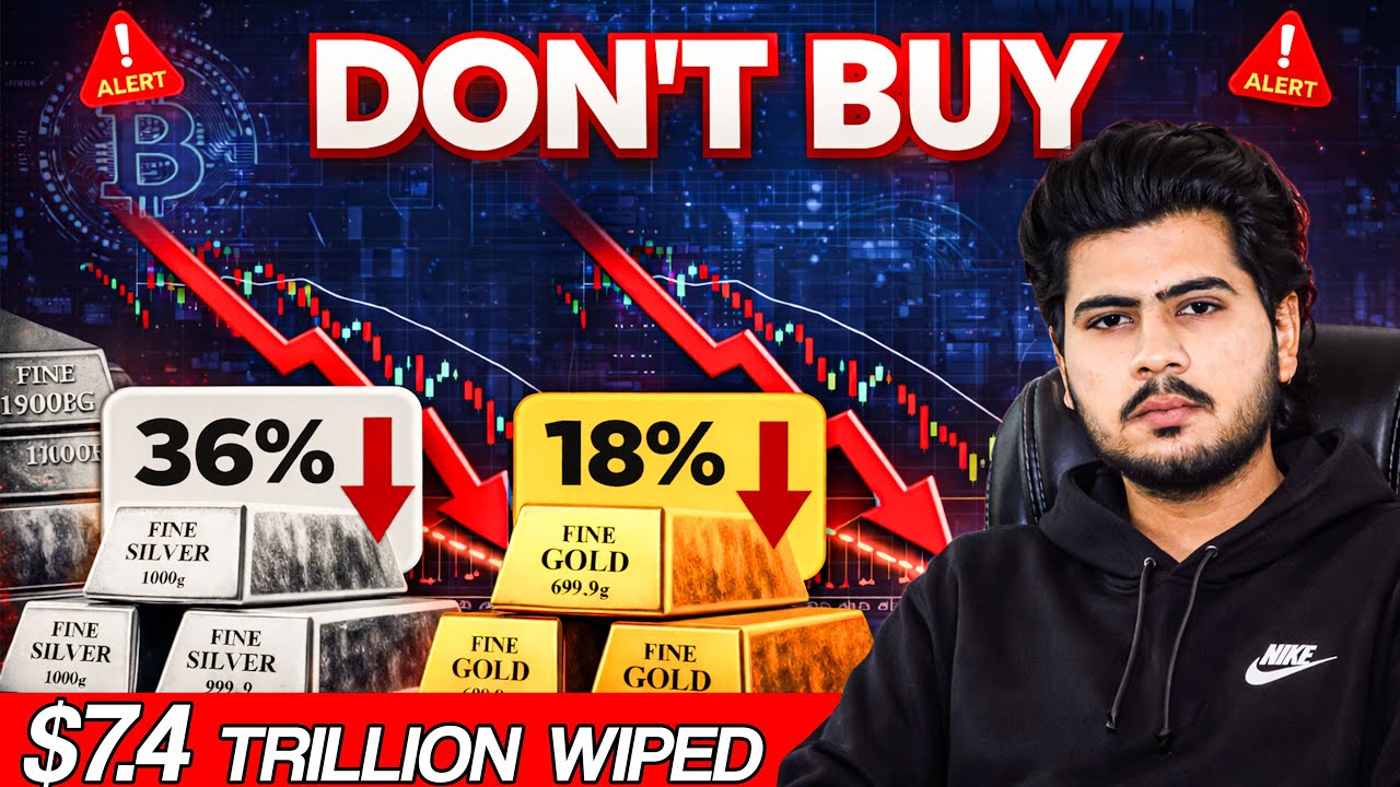 Gold and Silver About to Fall HARD? 2026 Market Crash Analysis.