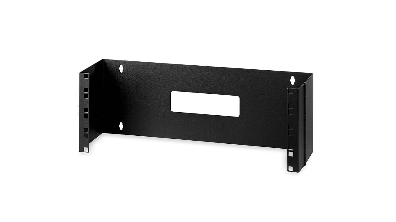 4U 19in Hinged Wall Mounting Bracket - WALLMOUNTH4 | StarTech.com