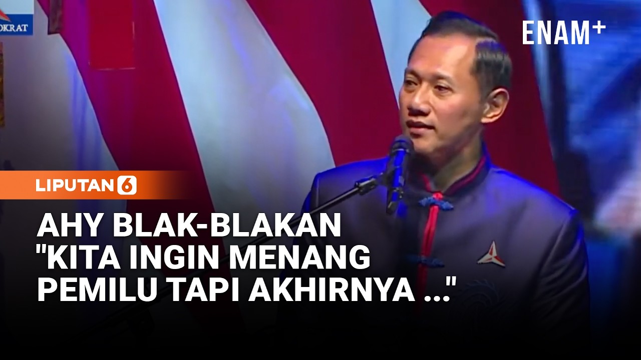 [FULL] AHY Blak-blakan Depan Kader Demokrat: Kita Ingin Menang Pemilu Tapi Pada Akhirnya...|Liputan6