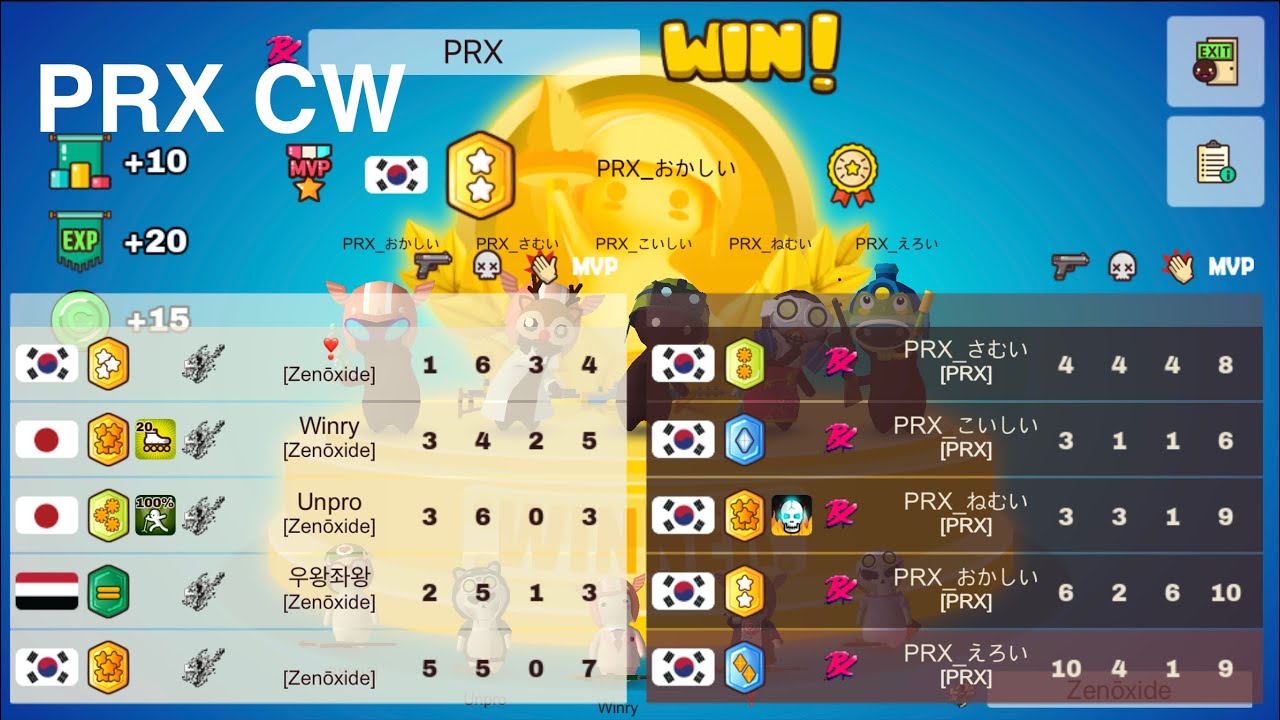 [Milkchoco] PRX vs Zenoxide cw/ミルクチョコ PRXクラン戦1