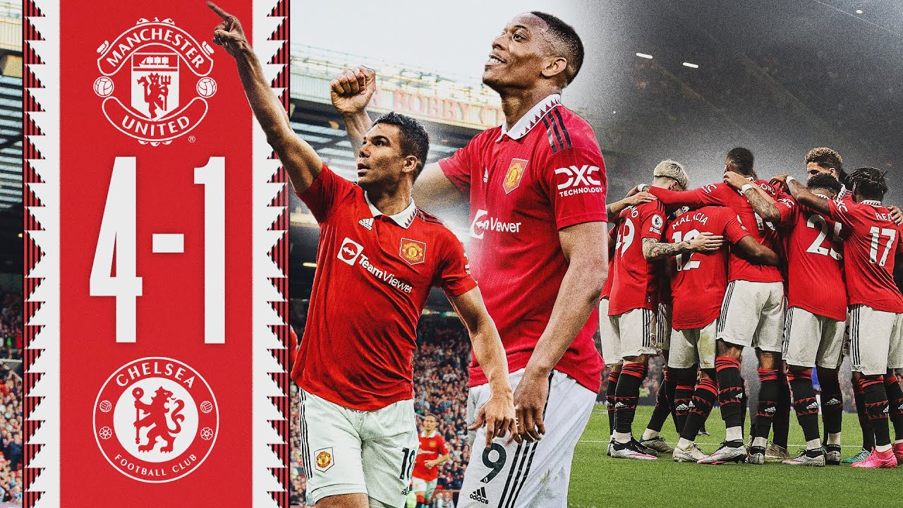 Job Done 👊 | Man Utd 4-1 Chelsea | Highlights