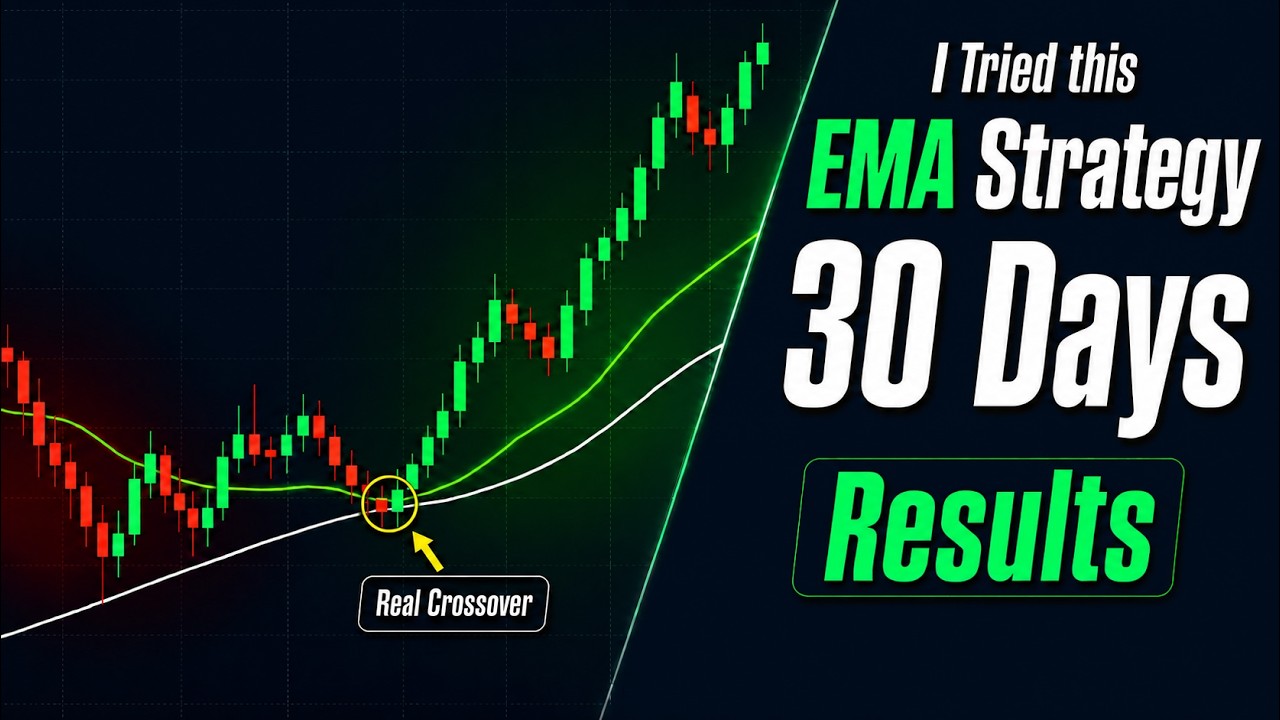 I Tried This EMA Trading Strategy for 30 Days (Results)