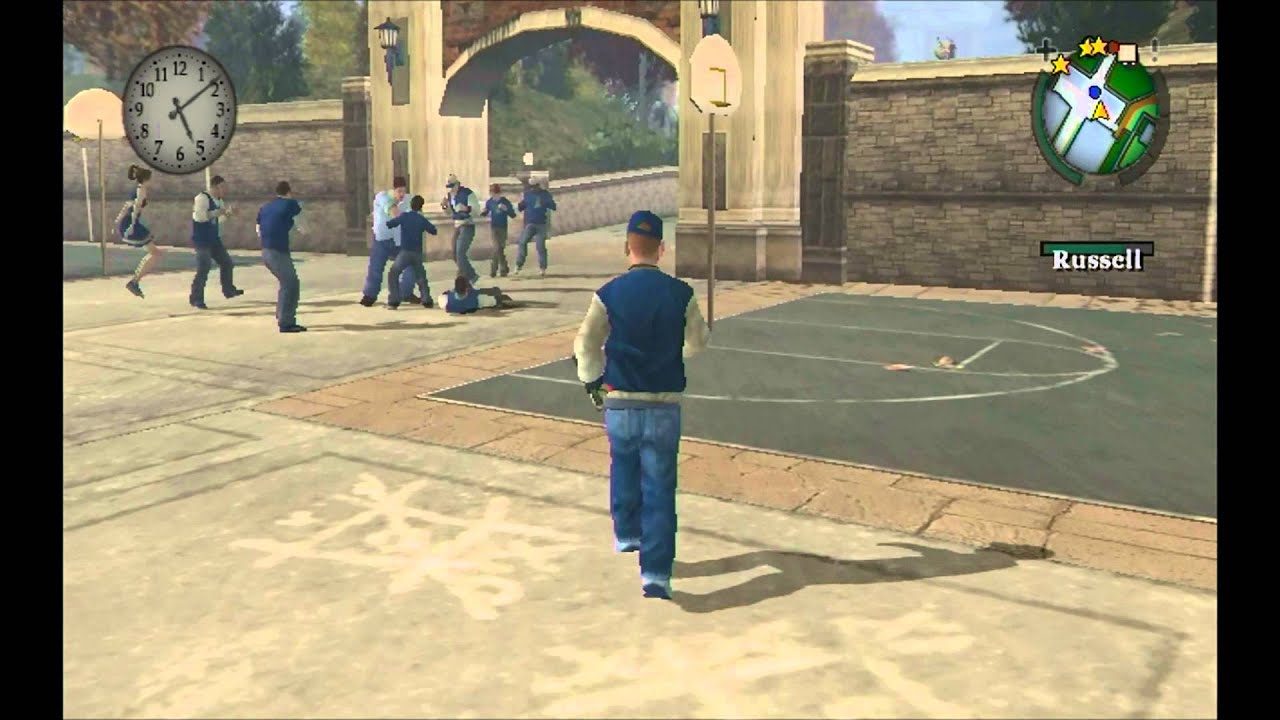 -Bully: Russell VS Jocks-