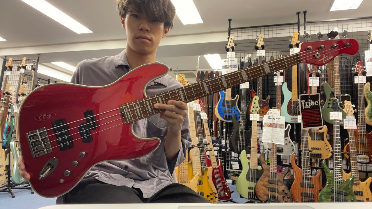 TRIBE GUITARS / SF4 Red Passion【Test Play】