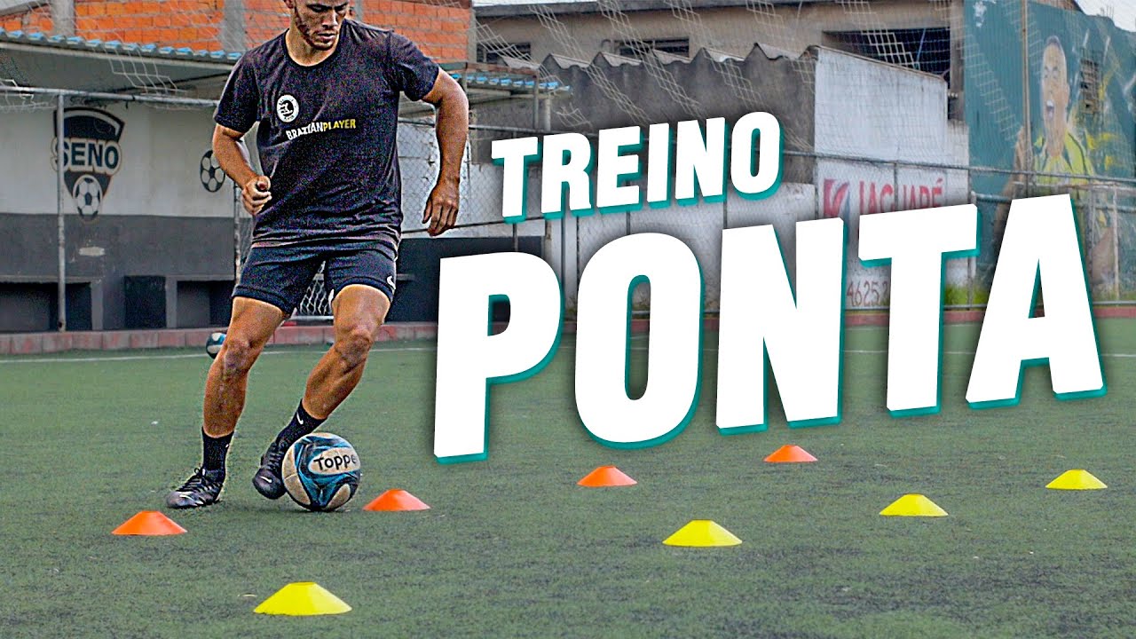 TREINO PARA PONTAS | COMO SER UM BOM PONTA | TREINO FISICO E TÉCNICO C/ FINALIZAÇÃO.