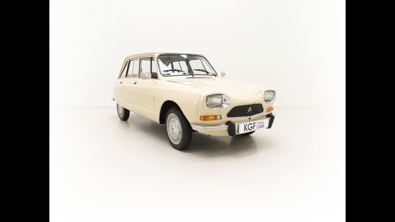 A Delightfully Rare UK RHD Citroen Ami 8 Confort Saloon with Enthusiast Ownership - SOLD!