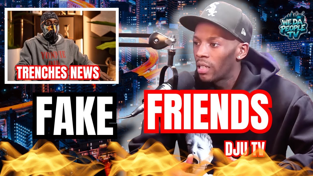DJU Get’s Into It With Trenches News. #viral #trenchesnews #entertainment 