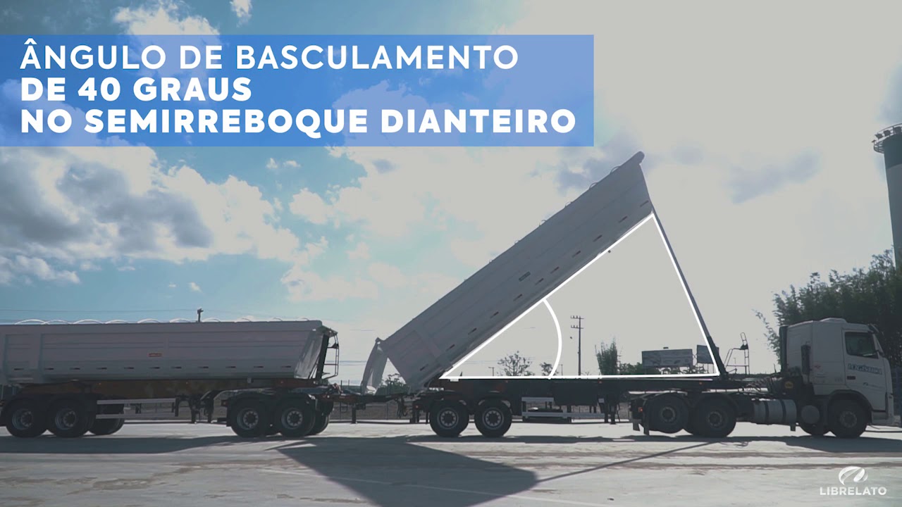 Rodotrem Basculante com engate por 5ª roda – Premium 2.0