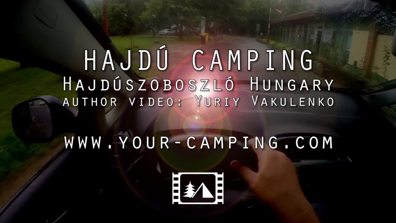 Кемпинг Хайду Хайдусобосло Венгрия, Camping Hajdu Hungary