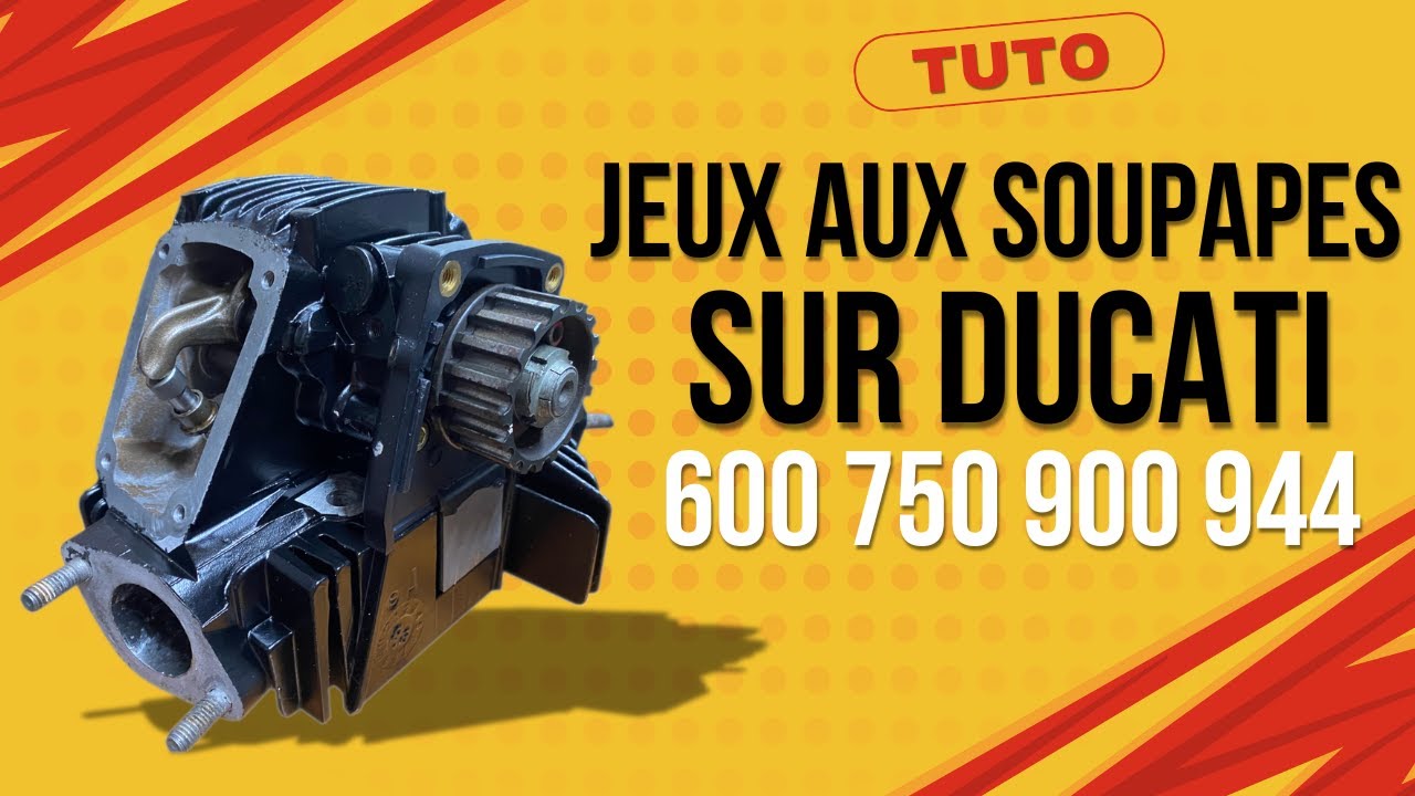 Comment contrôler le jeux aux soupapes sur  DUCATI 600 750 900 944
