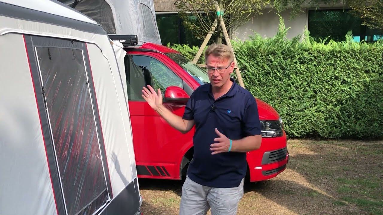 Isabella Air X-Tension &ndash; Das freistehende Luft- Busvorzelt mit perfekter Anschlussschleuse (Deutsch)