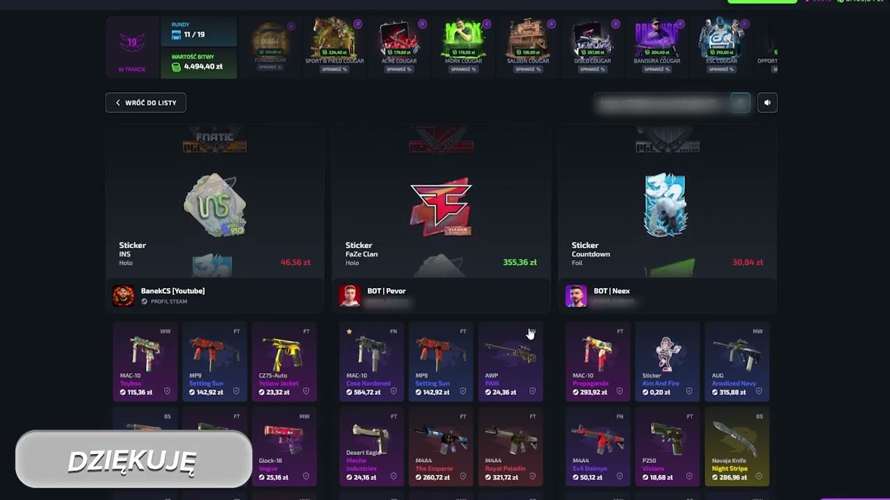 Zrobiłem mocarne bitwy i wygrałem 11.000pln!!!!