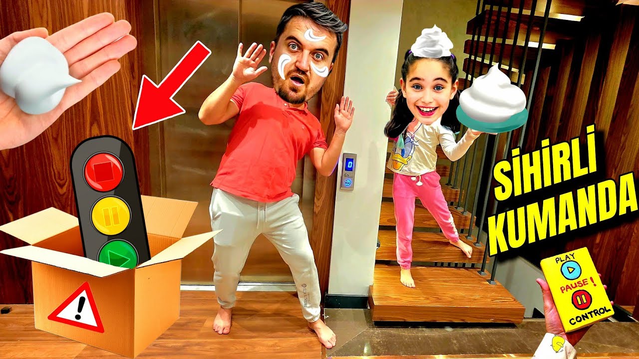 ELİF SİNEM GİZEMLİ KUTUDAN SİHİRLİ KUMANDA ÇIKTI ‼️ PLAY PAUSE !!