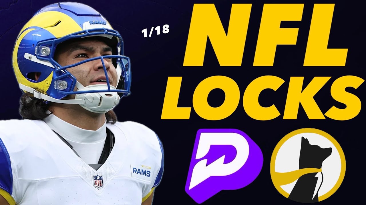 PRIZEPICKS NFL PLAYOFFS SUNDAY 1/18/26 - FREE PICKS!!!  (INSANE PAYOUT!!!) - BEST PLAYER PROPS - RUN