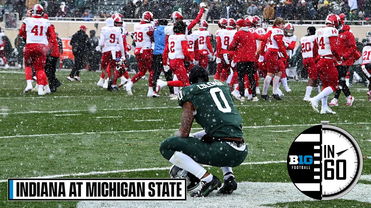 Indiana at Michigan State | Nov. 19, 2022 | B1G Football in 60