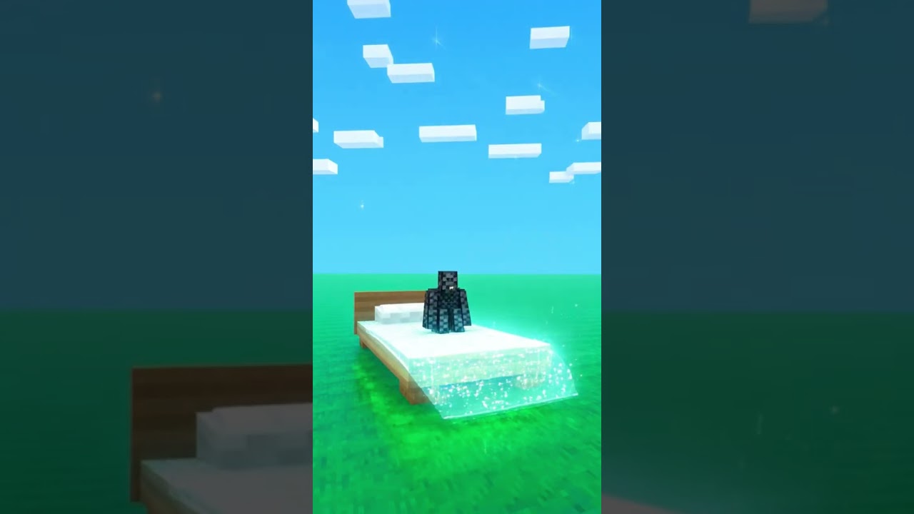 Relaxing Minecraft Animation: Iron Golem Resting in Cubic Serenity 🌟 Bedtime Scene