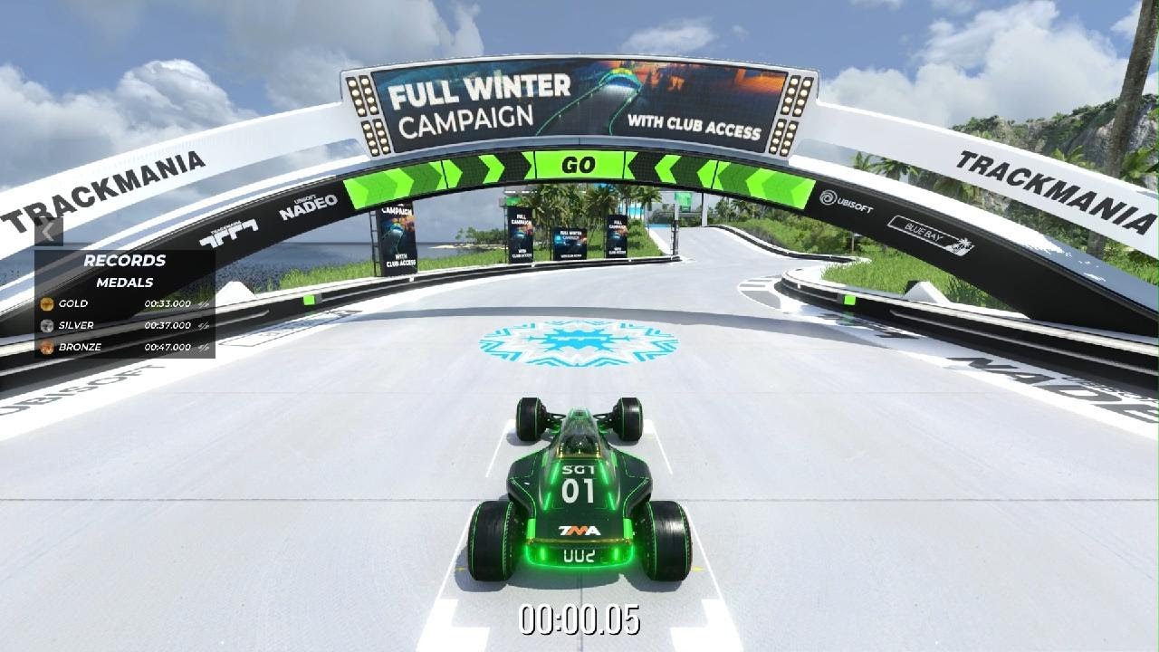 Trackmania Winter 2026 - 04 Author Medal