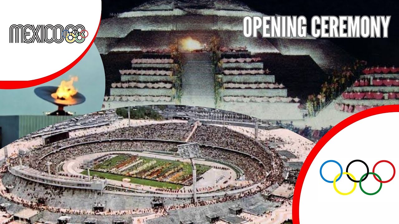 Mexico 1968 | Opening Ceremony | XIX Olympic Games.