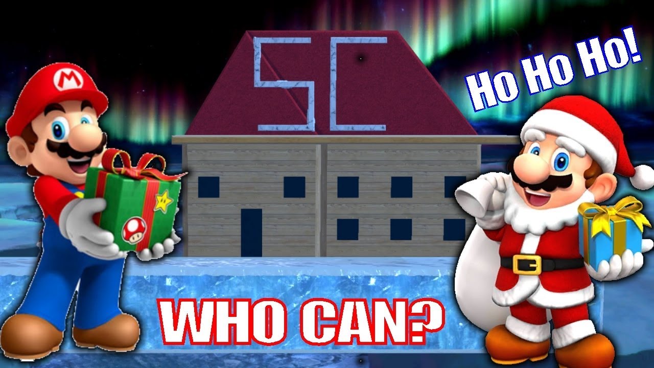 Super Smash Bros. Ultimate - Who Can Deliver The Christmas Present To Santa's Workshop?